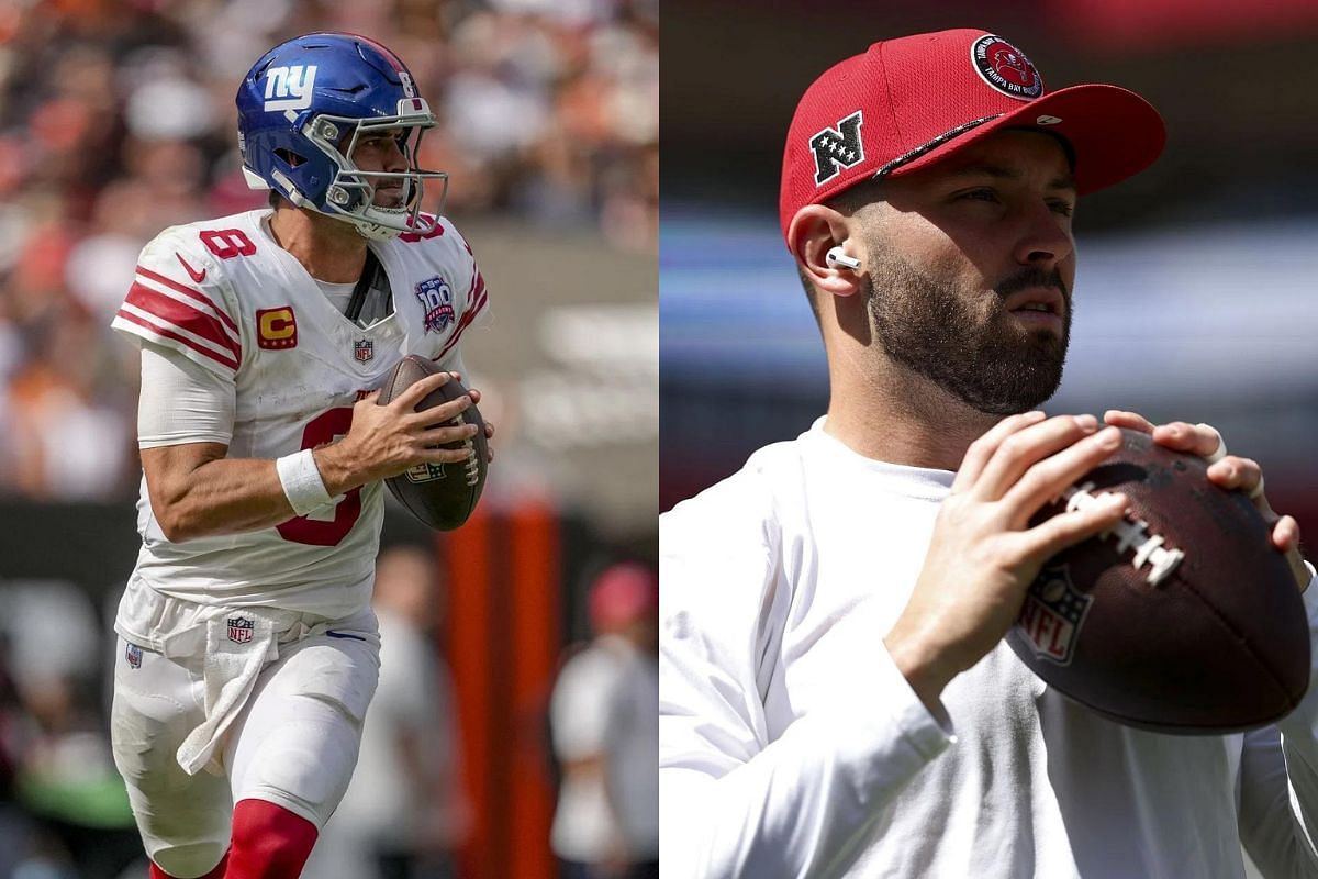 Daniel Jones or Baker Mayfield: Who should I start in Week 4 Fantasy Football? (Image Credits - GETTY)