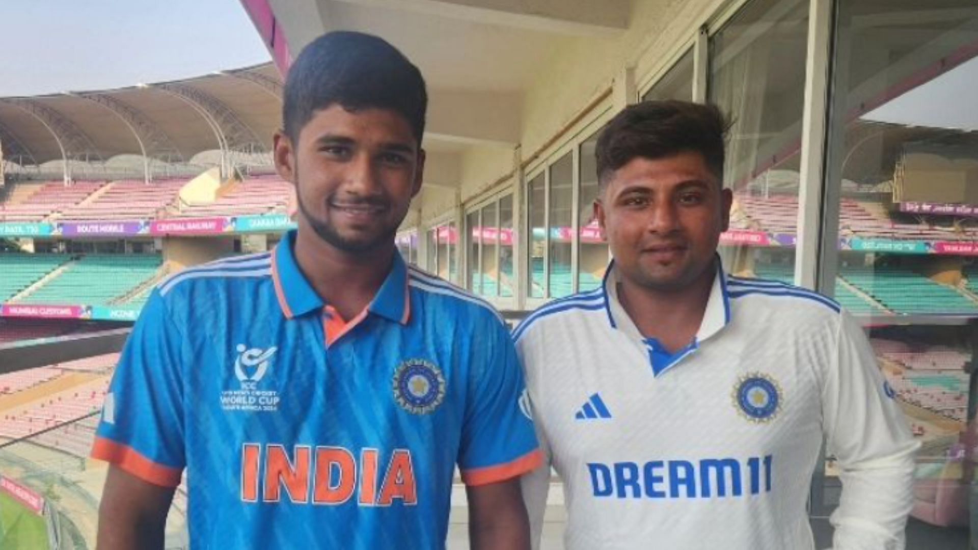 Musheer Khan and Sarfaraz Khan are representing India B in the Duleep Trophy 2024 (Image Credits: Musheer Khan/IG)