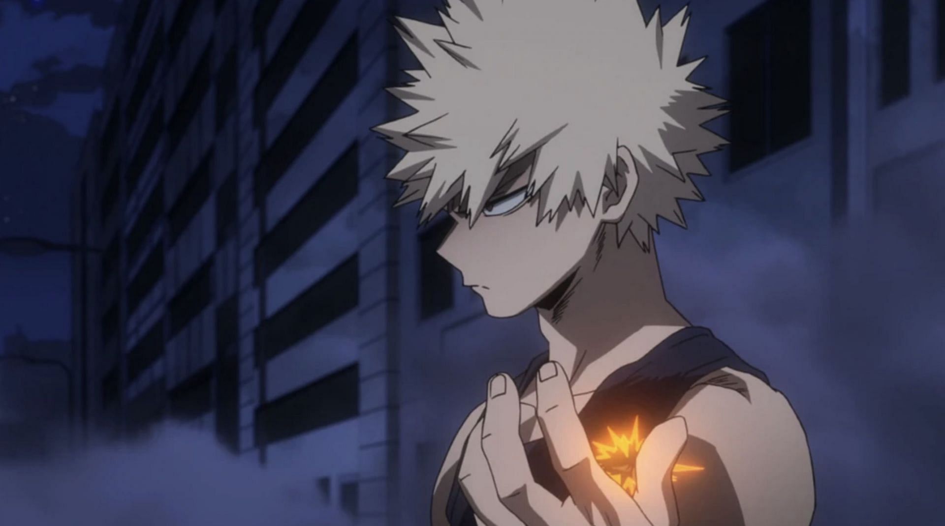 Katsuki Bakugo as seen in anime (Image via Studio Bones)