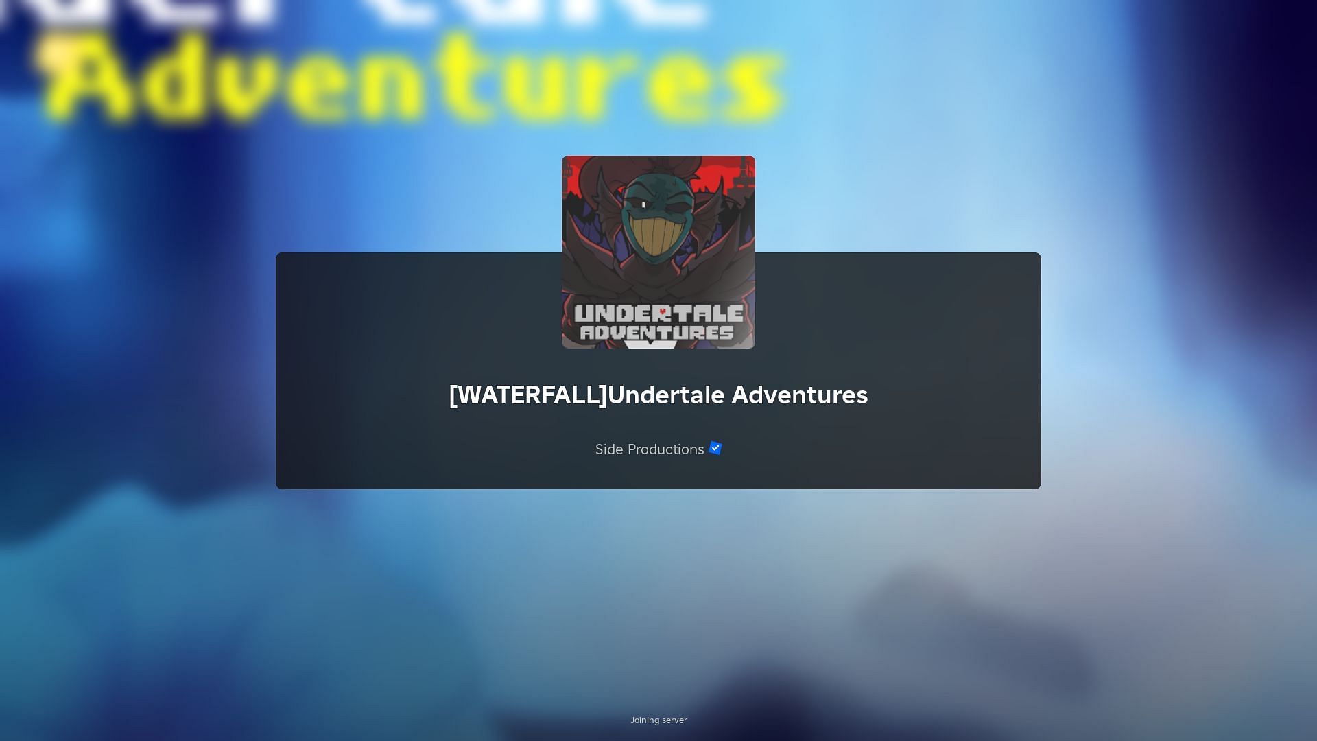 Roblox Undertale Adventures