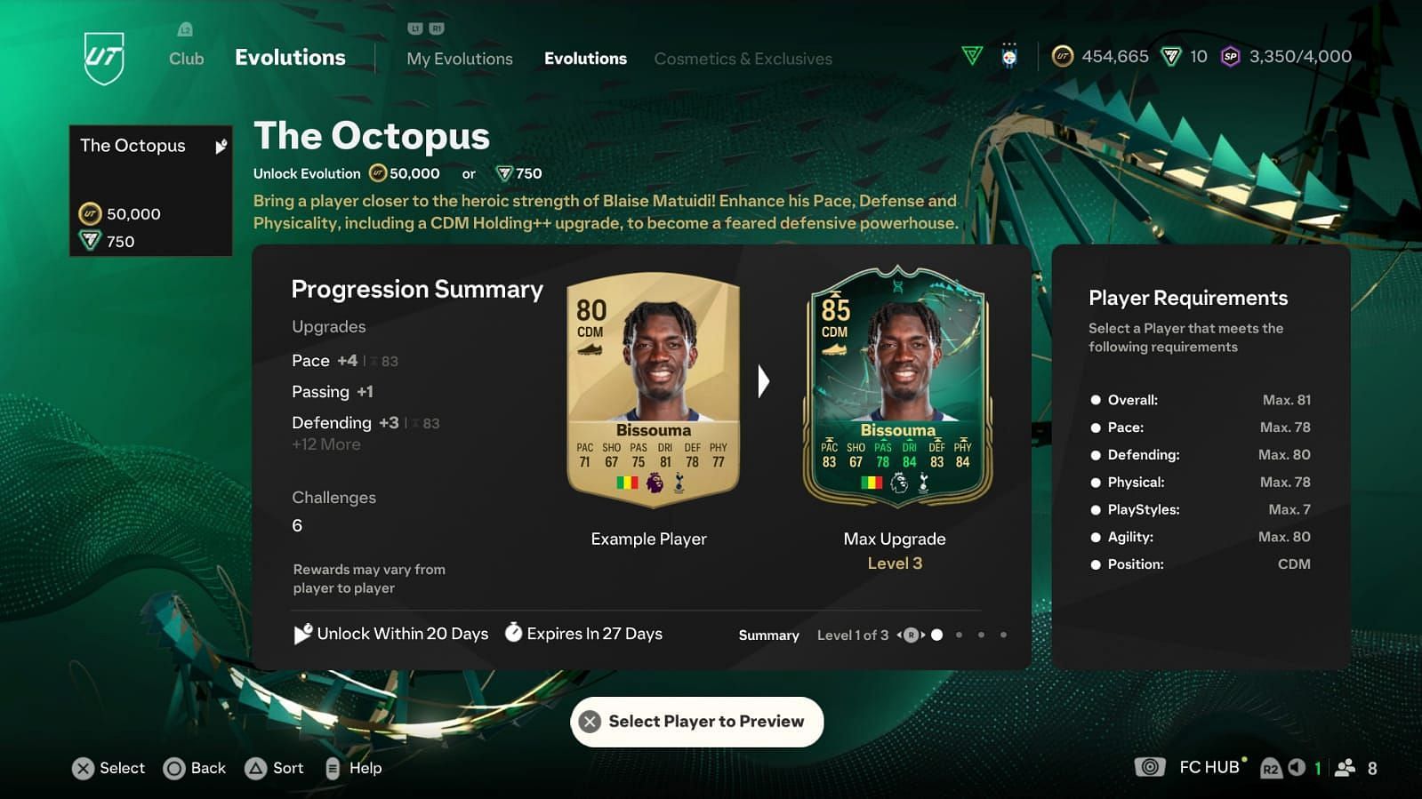 Bissouma can be upgraded (Image via EA Sports)