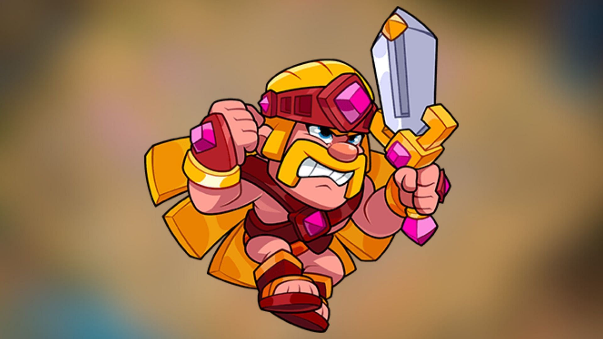 Barbarian can be used both offensively and defensively (Image via SuperCell)