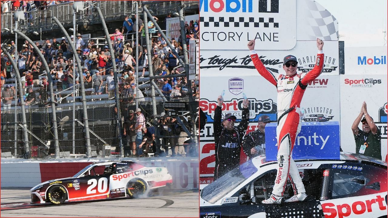 Christopher Bell sheds light on winning the Xfinity Series race at Darlington(Source: IMAGN)