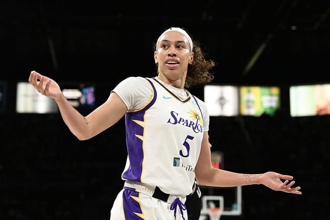 "I cried tears again" - Dearica Hamby gets honest on LA Sparks missing WNBA playoffs after securing last spot in standings