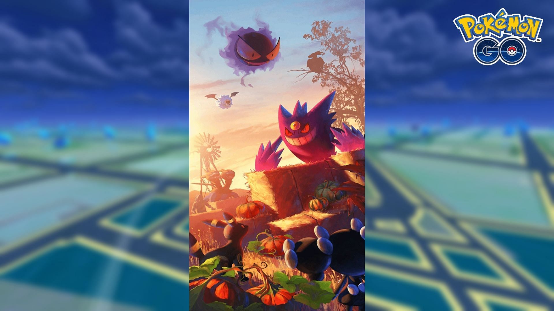 This laoding screen features Mega Gengar, who was one of the newest releases at the time (Image via Niantic)