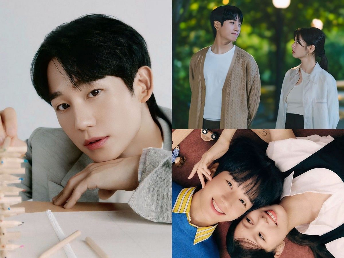 Jung Hae-in and Jung So-min in Love Next Door (Images via X/@holyhaein and @studiodragon.official)