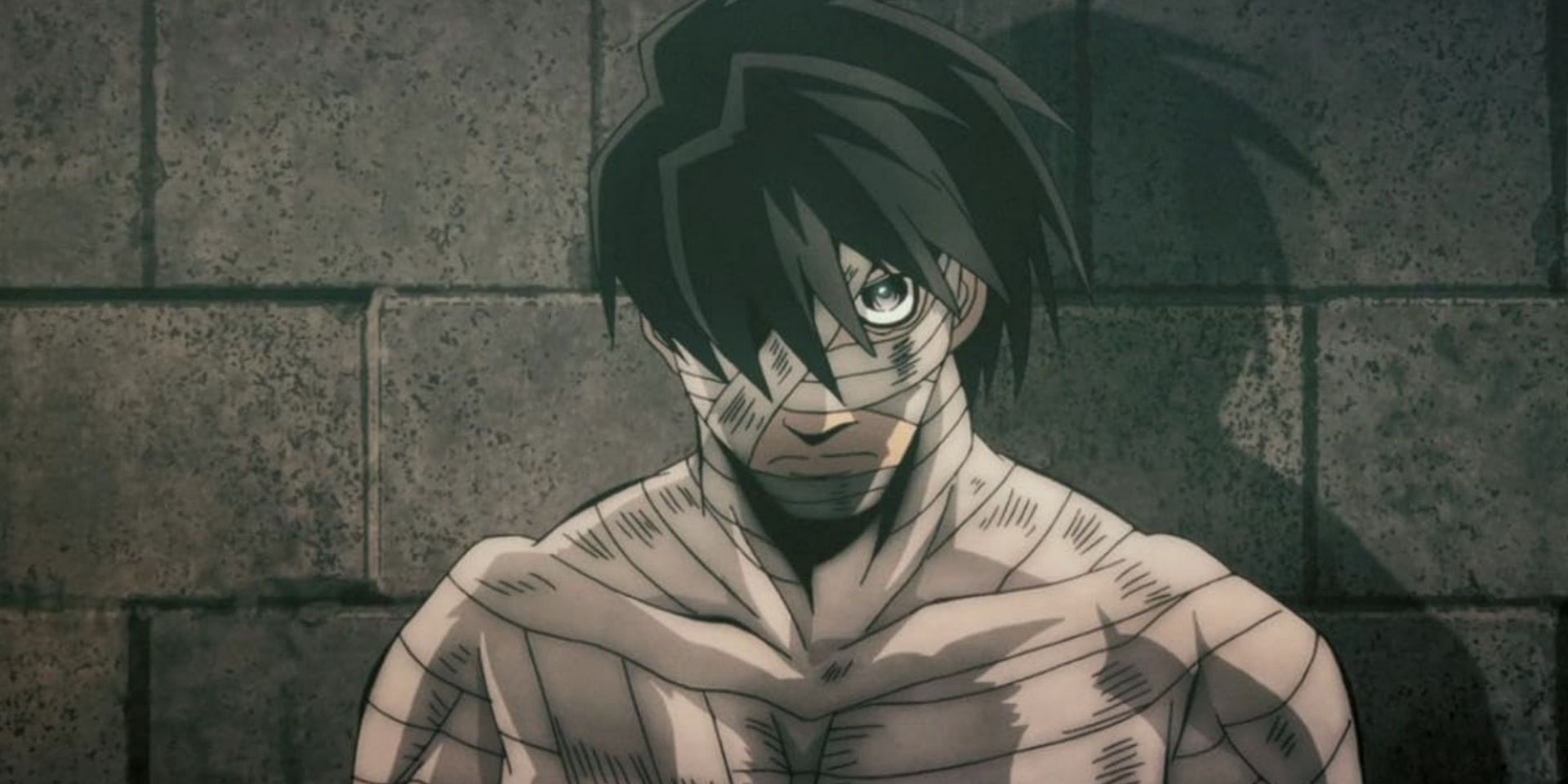 Shimazu Toyohisa as seen in anime (Image via Hoods Entertainment)