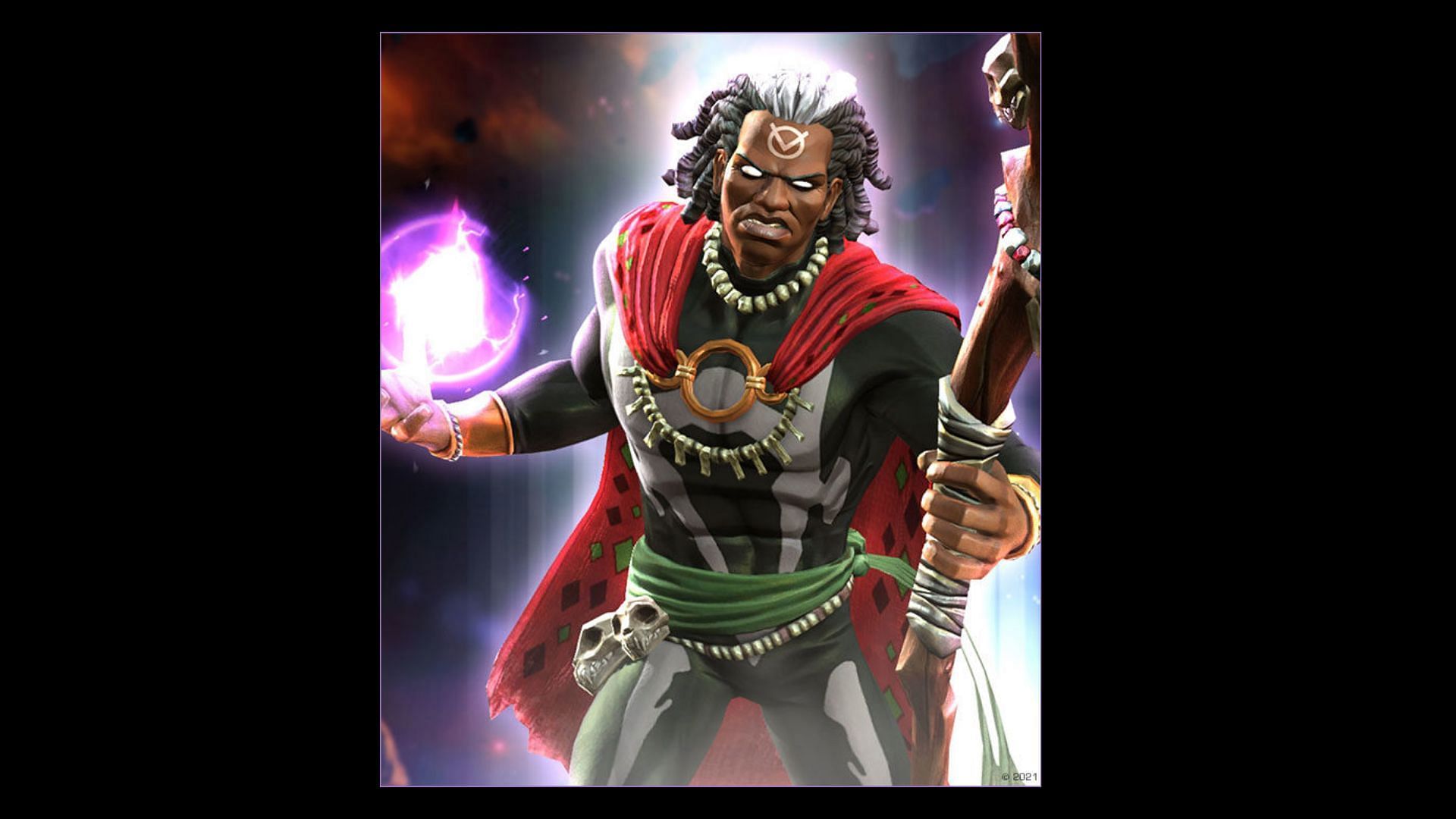 Doctor Voodoo is good in long fights where Power control and healing decrease are crucial (Image via Kabam Games, Inc.)