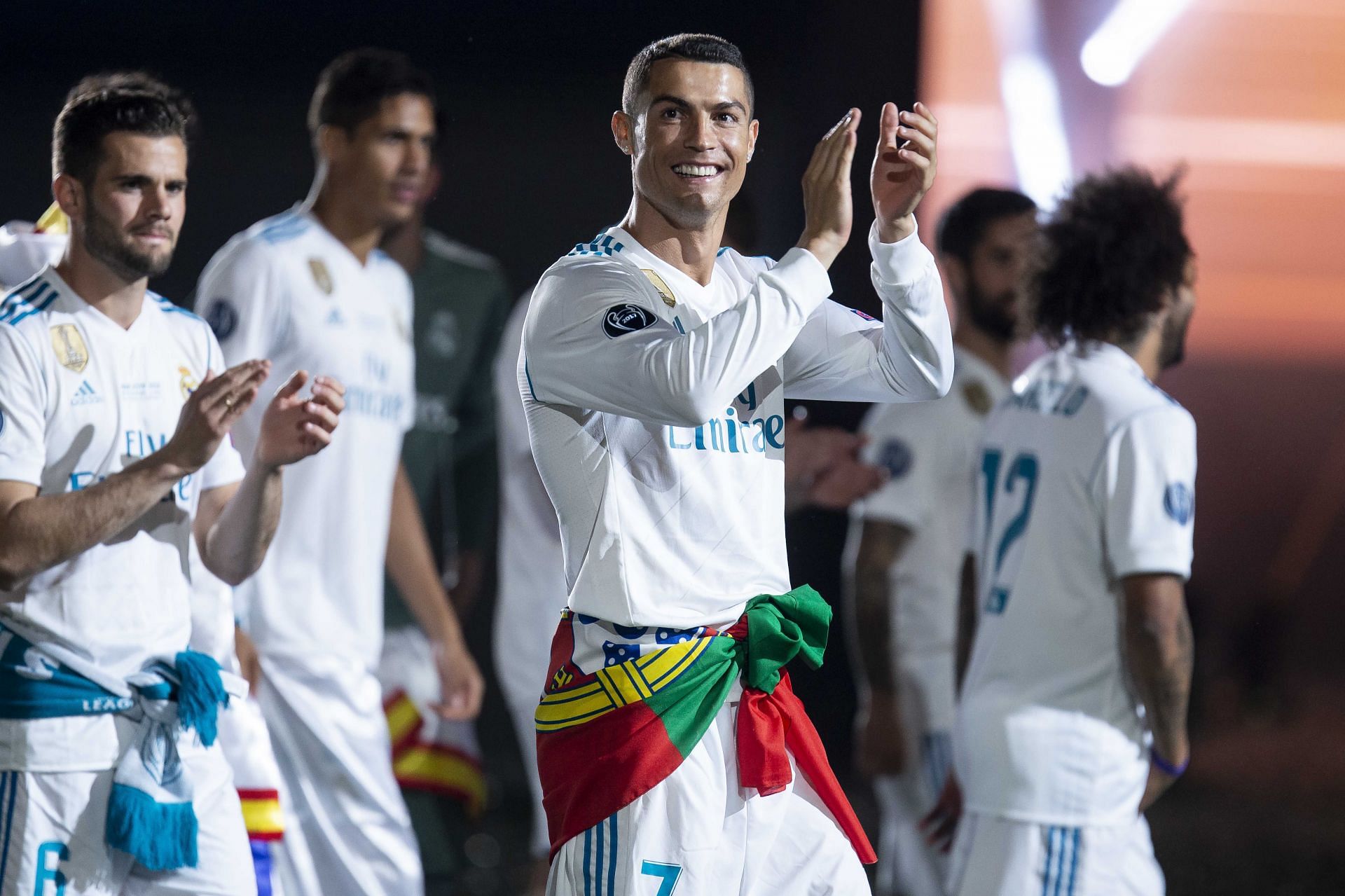 Real Madrid celebrate 13th European Cup crown with fans - Source: Getty