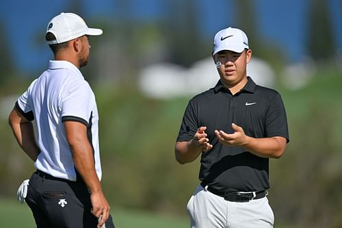 Tom Kim and Xander Schauffele (Source: Getty)