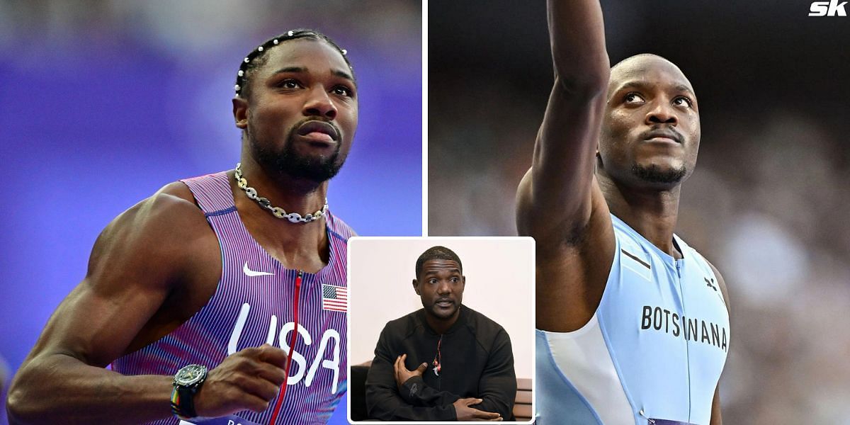 Justin Gatlin on Noah Lyles and Letsile Tebogo