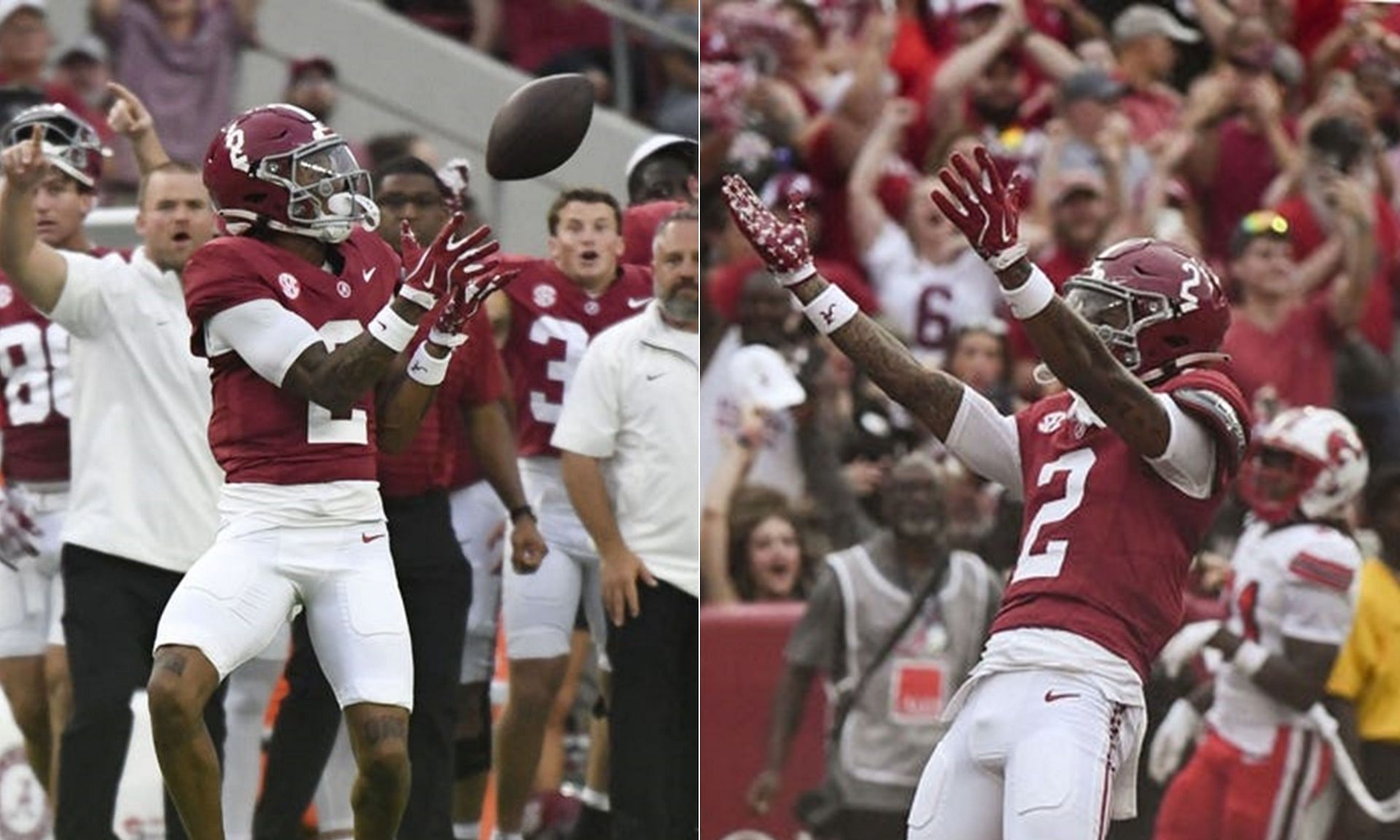 17YO Ryan Williams records first career TD vs. Western Kentucky.