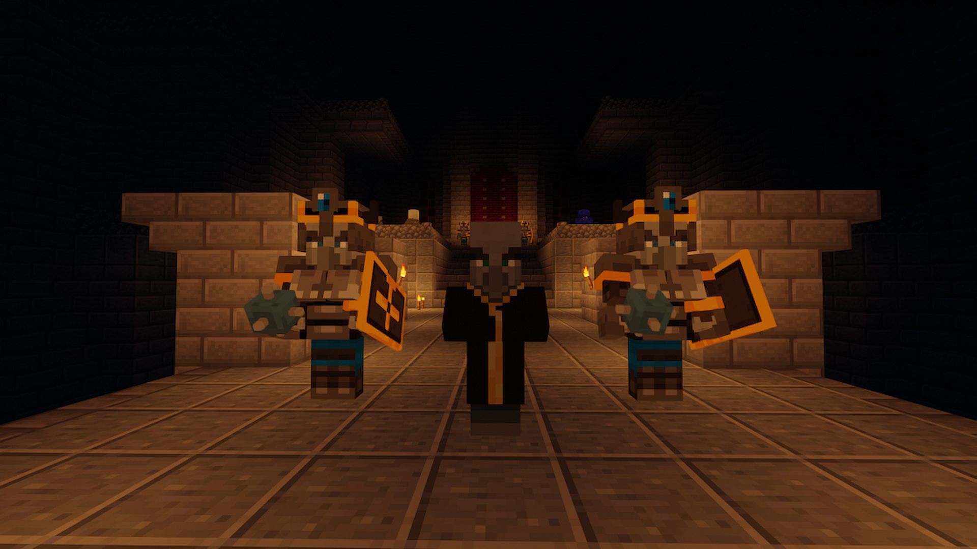 Add mobs from MC Dungeons (Image via the_infamous_1 &amp; Mojang)