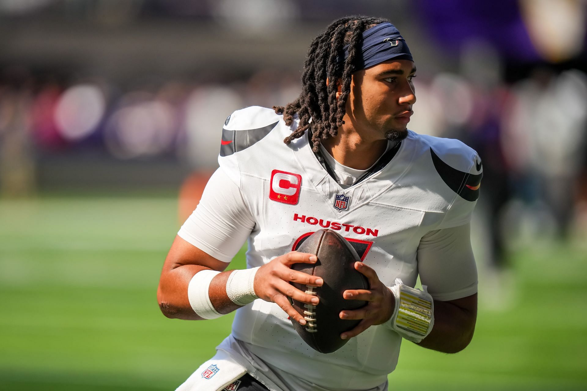 CJ Stroud during Houston Texans v Minnesota Vikings - Source: Getty