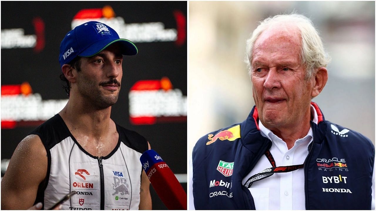 Helmut Marko reveals Red Bull want to keep ties with Daniel Ricciardo (Images from Getty Images)