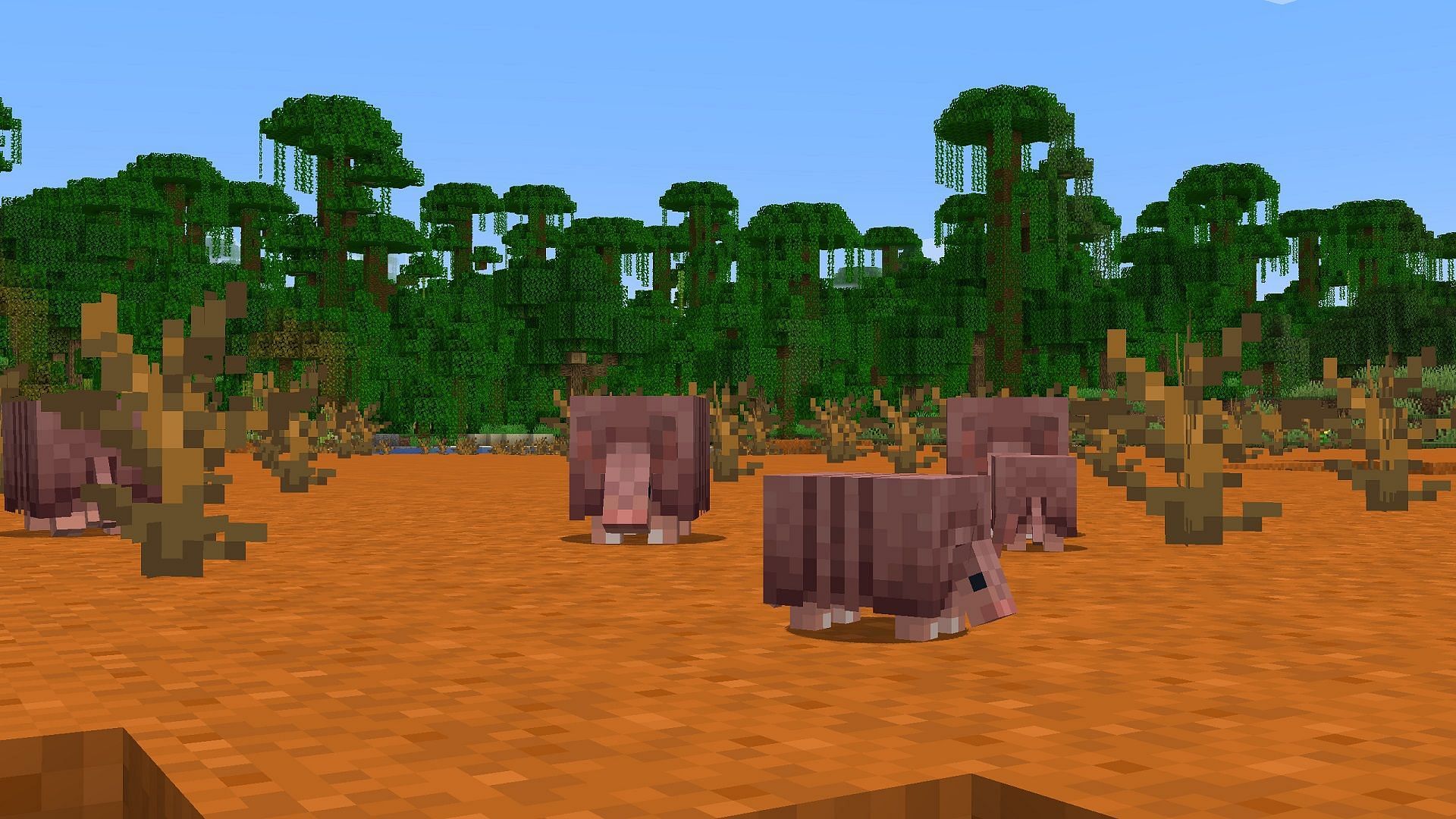 The armadillo was the winner of the 2023 Mob Vote (Image via Mojang)