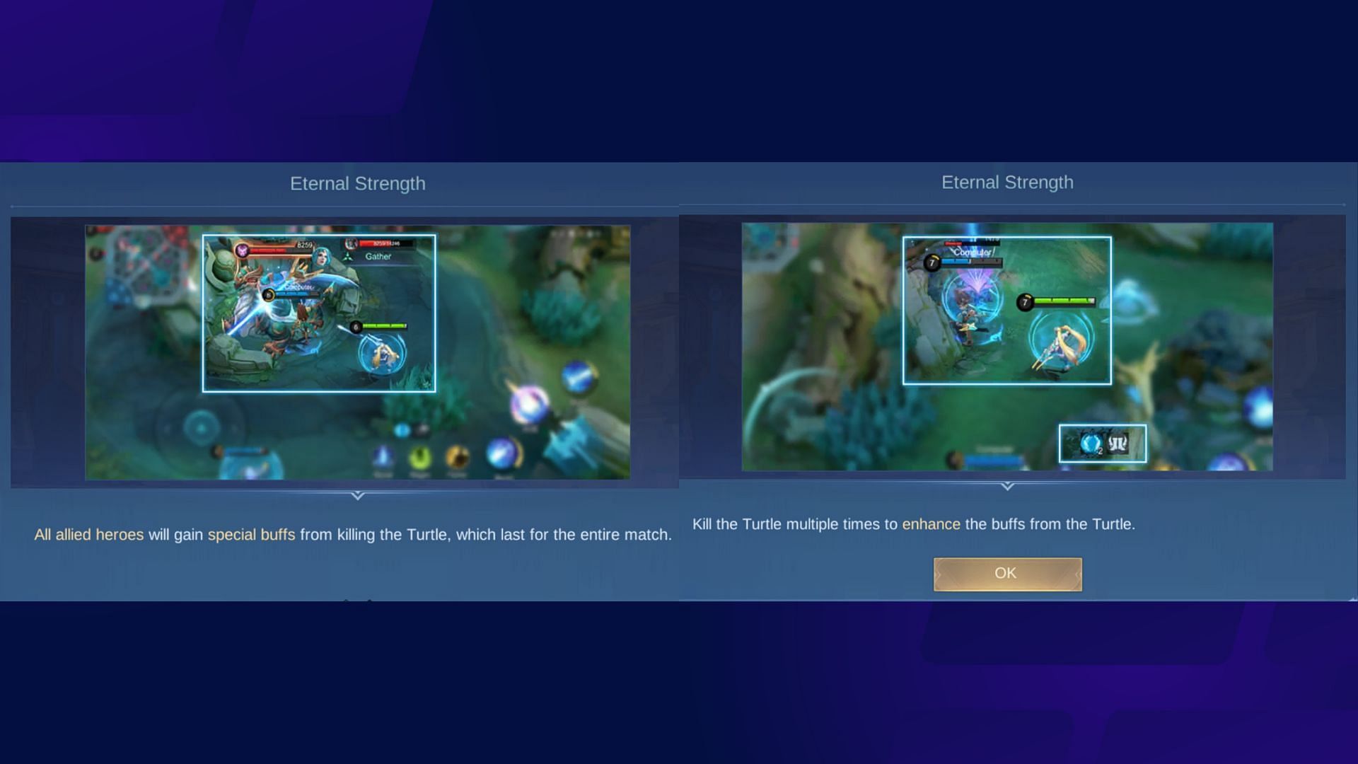 Mobile Legends Eternal Strength mode effects (Image via Moonton Games)