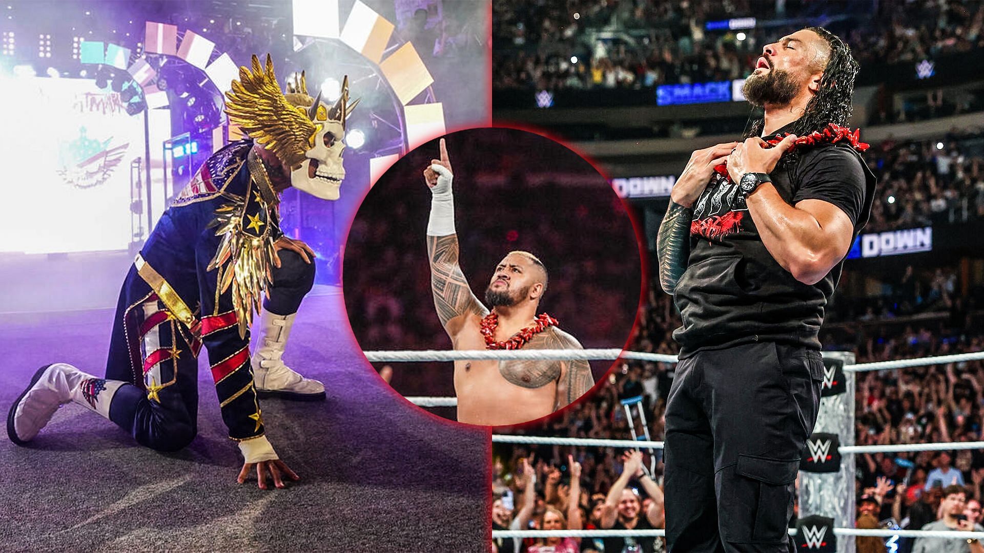 Cody Rhodes, Roman Reigns and Solo Sikoa  (Photo credit: WWE.com) 