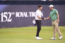 WATCH: Billy Horschel and Justin Rose confuse Nicolai and Rasmus Hojgaard in hilarious exchange