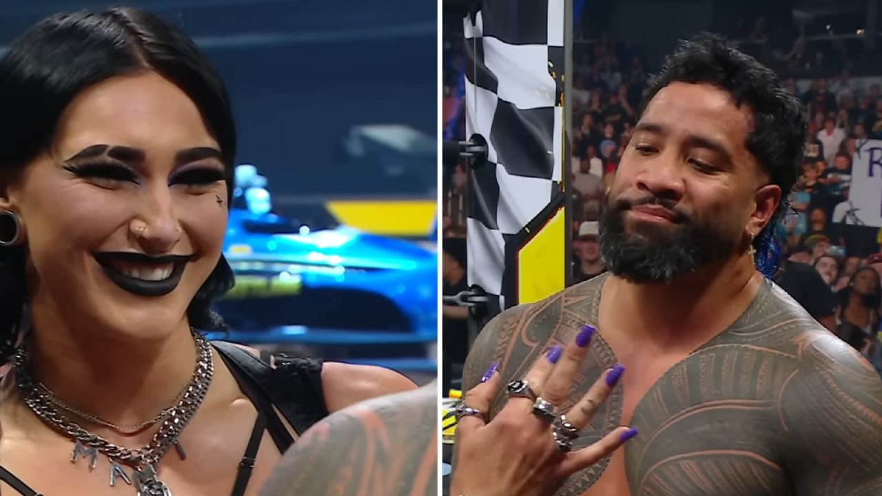 Rhea and Jey (via WWE