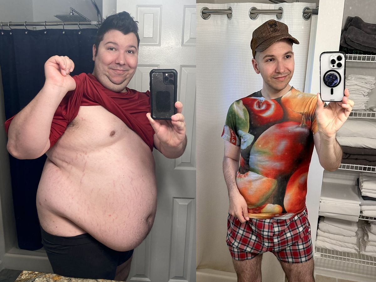 Nikocado Avocado shows off his before-and-after photos of body transformation (Image via X/Nikocado Avocado)