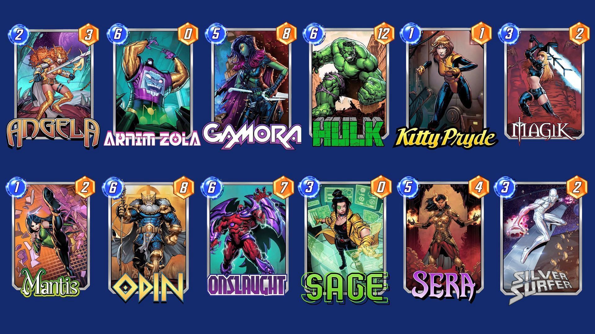 The Sage Surfer Deck is a very effective Marvel Snap Sage deck you can try out (Image via Nuverse)