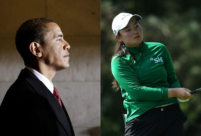 Ex-President Barack Obama's old tweet resurfaces as he meets 'fellow Hawaiian' Allisen Corpuz ahead of the Solheim Cup