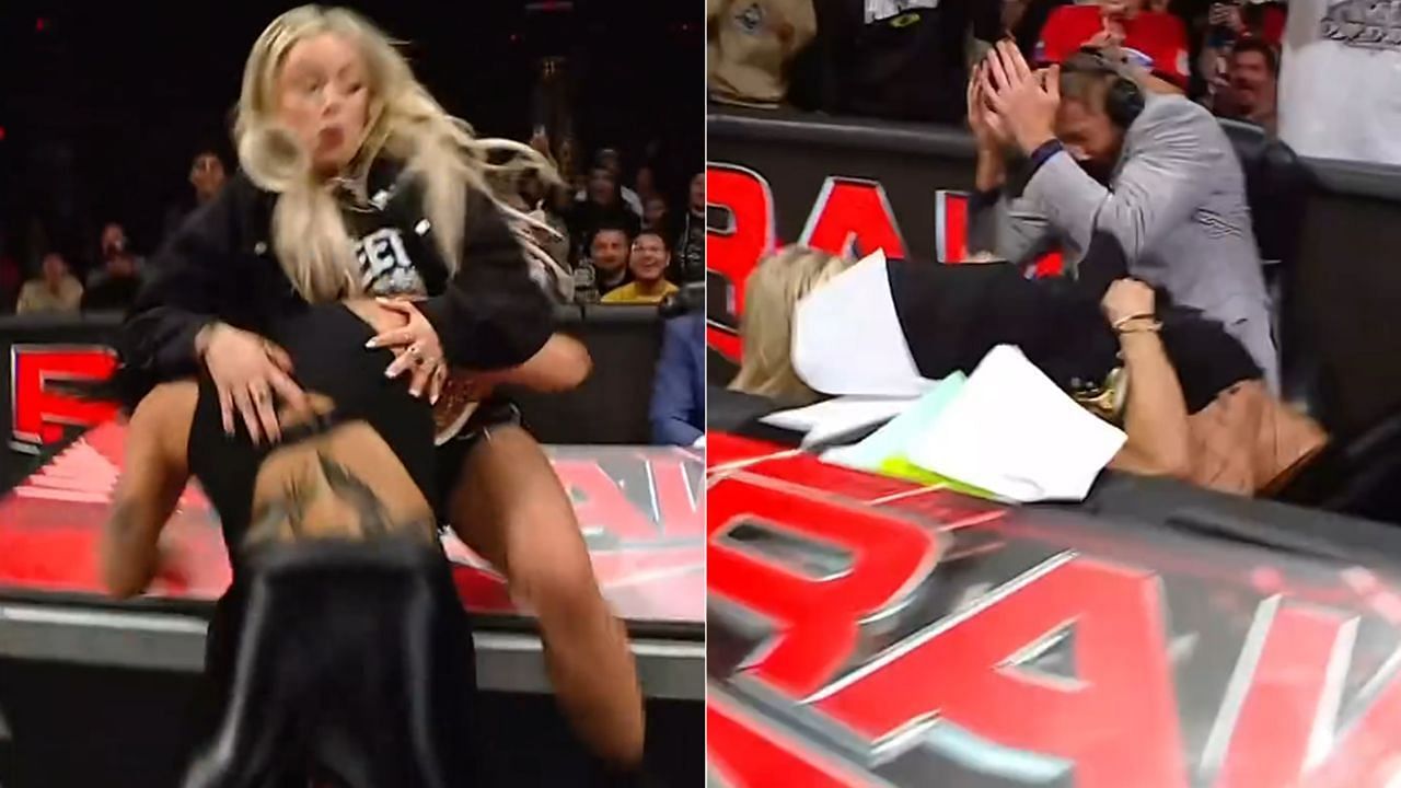 Ripley attacks Liv (via WWE