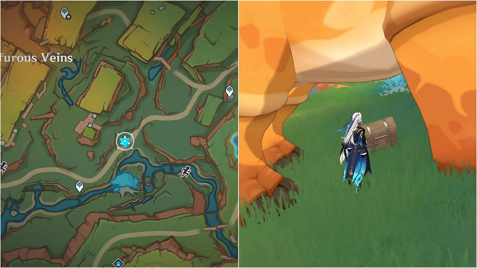 Hidden chest in Natlan #1 (Image via HoYoverse)