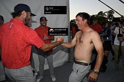 "Please Kis never again"; "My Eyes" - Fans react to Kevin Kisner's skin show during the Presidents Cup win celebrations