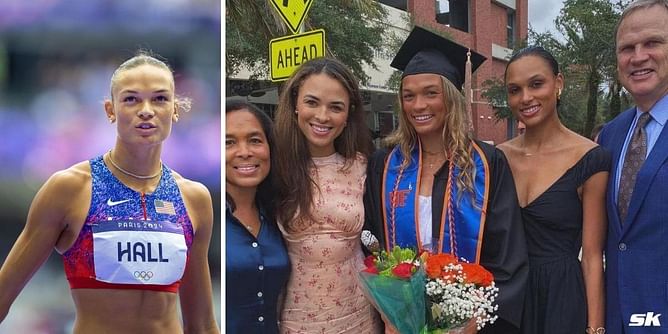 "Come to each and every meet"- Anna Hall credits her parents for their unwavering support as she shares an emotional picture from Paris Olympics