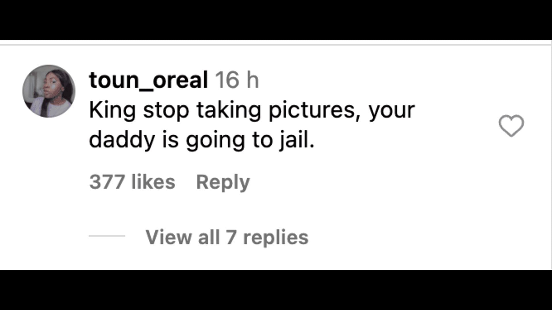 Social media users lash out at Raven Tracy for posting pictures with Diddy&#039;s son amidst his arrest. (Image via Instagram)