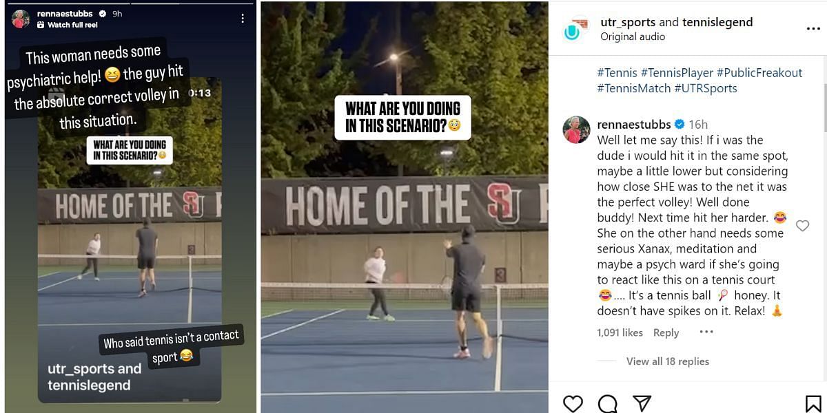 Serena Williams&#039; ex-coach Rennae Stubbs reacts to viral video. (Image: Instagram @rennaestubbs)