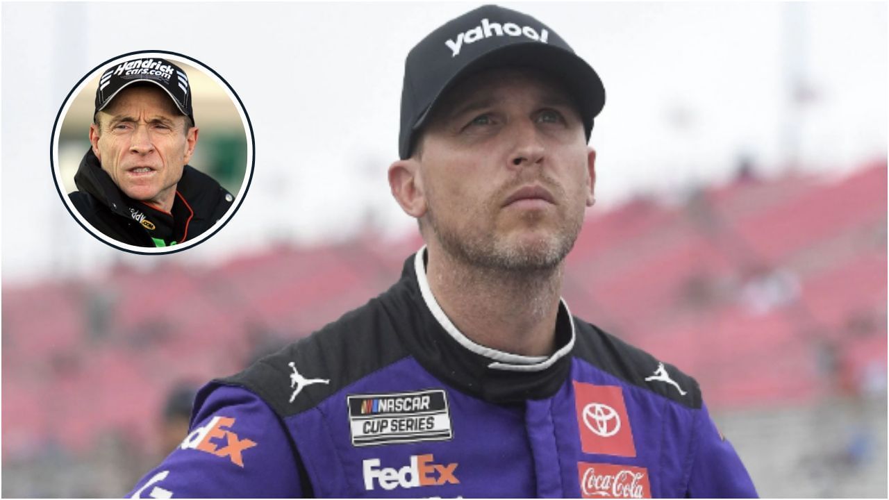 Retired NASCAR driver acknowledges Denny Hamlin