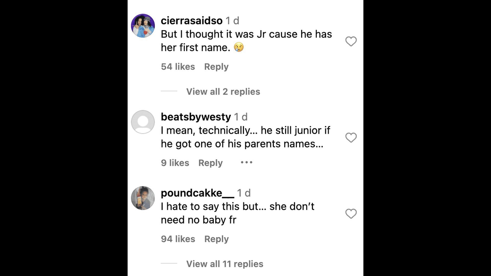 Social media users react to Rock changing the name of her baby: Reactions explored. (Image via Instagram)