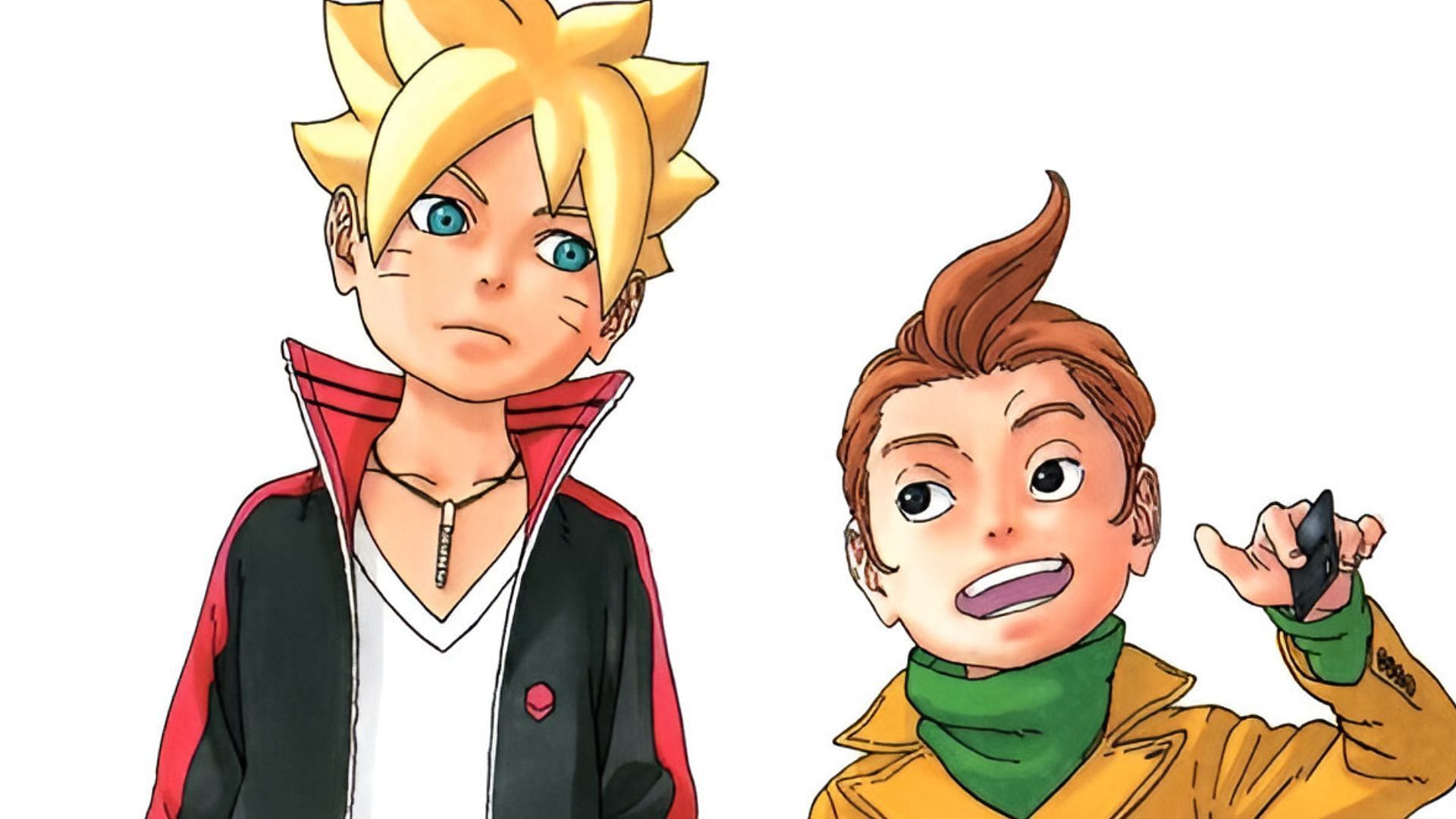 Boruto and Tento as seen in the Boruto manga (Image via Shueisha)