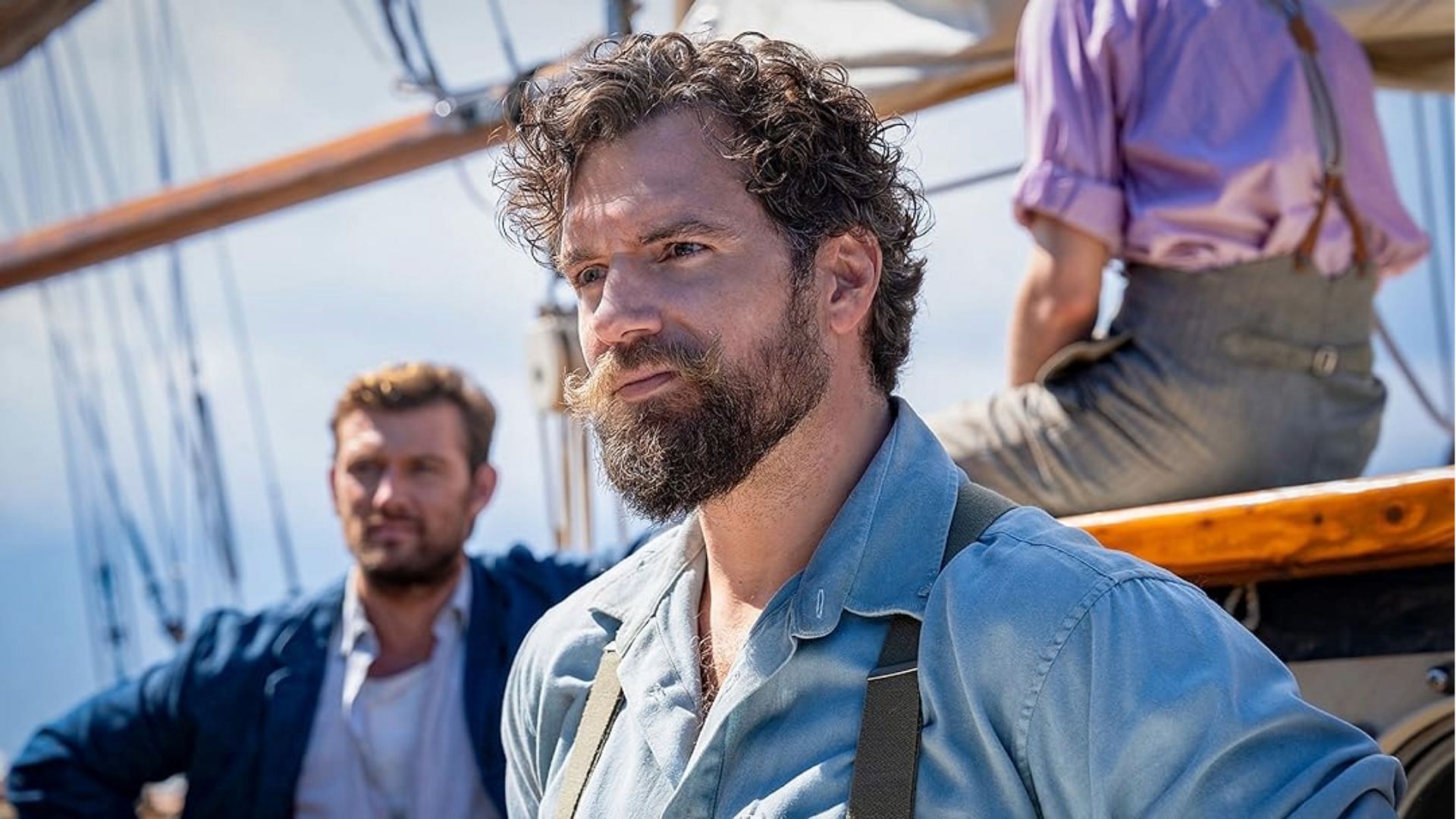 Henry Cavill as Gus in a still from The Ministry of Ungentlemanly Warfare (Image via Prime Video)