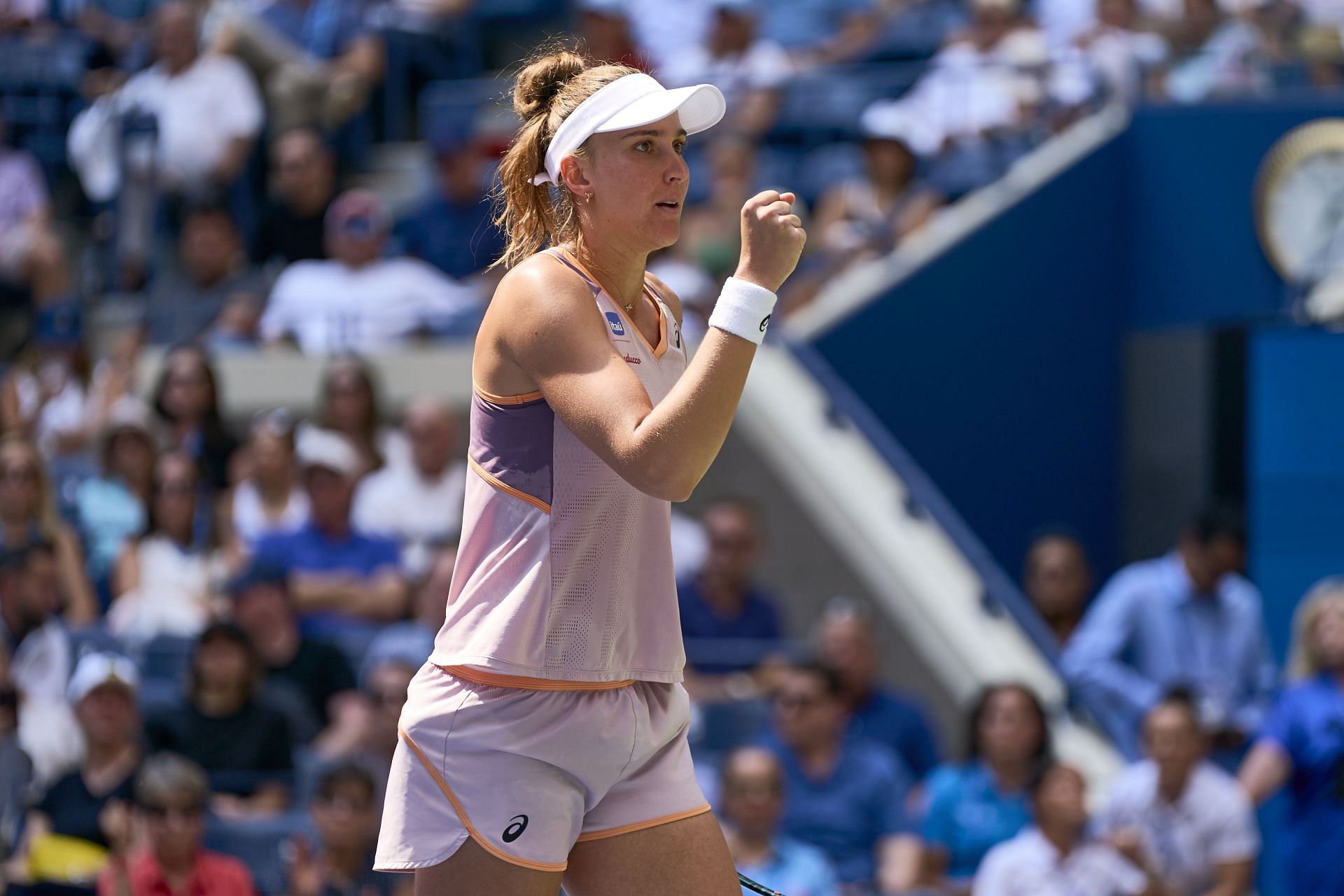 Beatriz Haddad Maia in action at the 2024 US Open (Image Source: Getty)