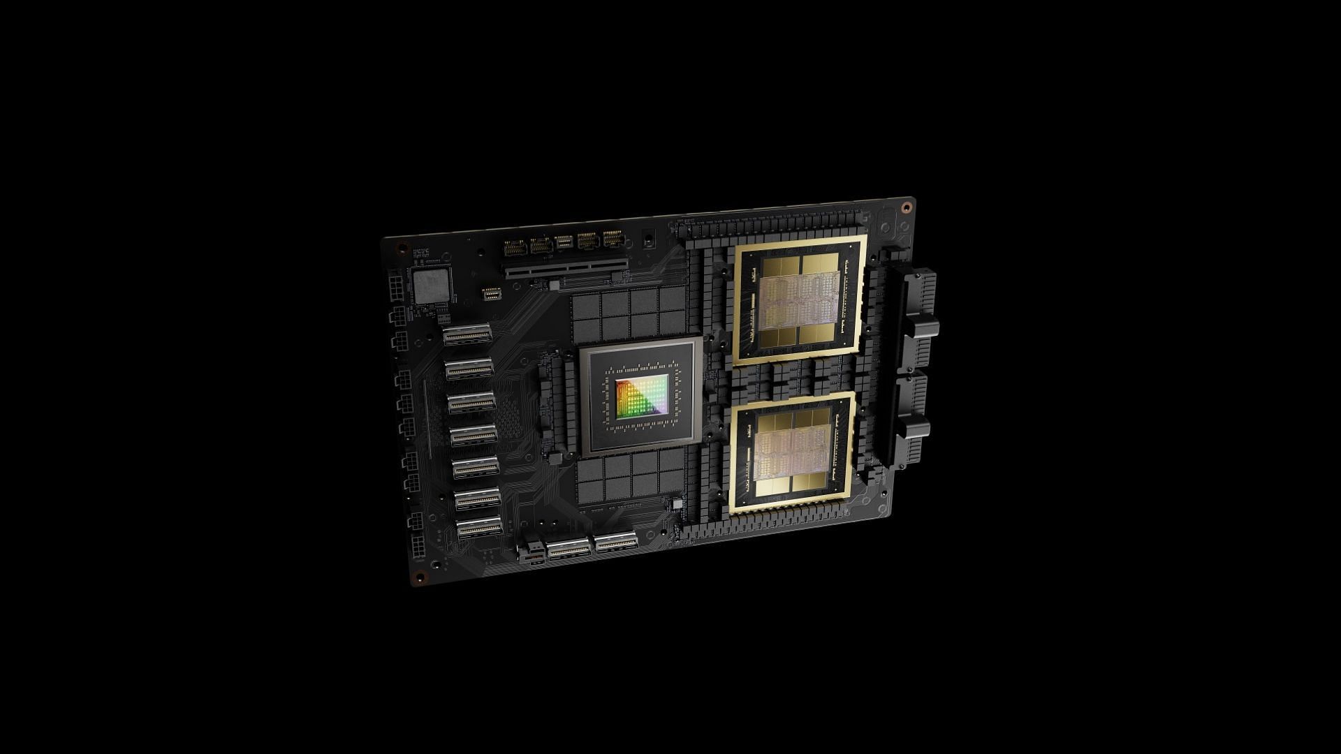 Nvidia&#039;s Blackwell data center GPU (Image via Nvidia)