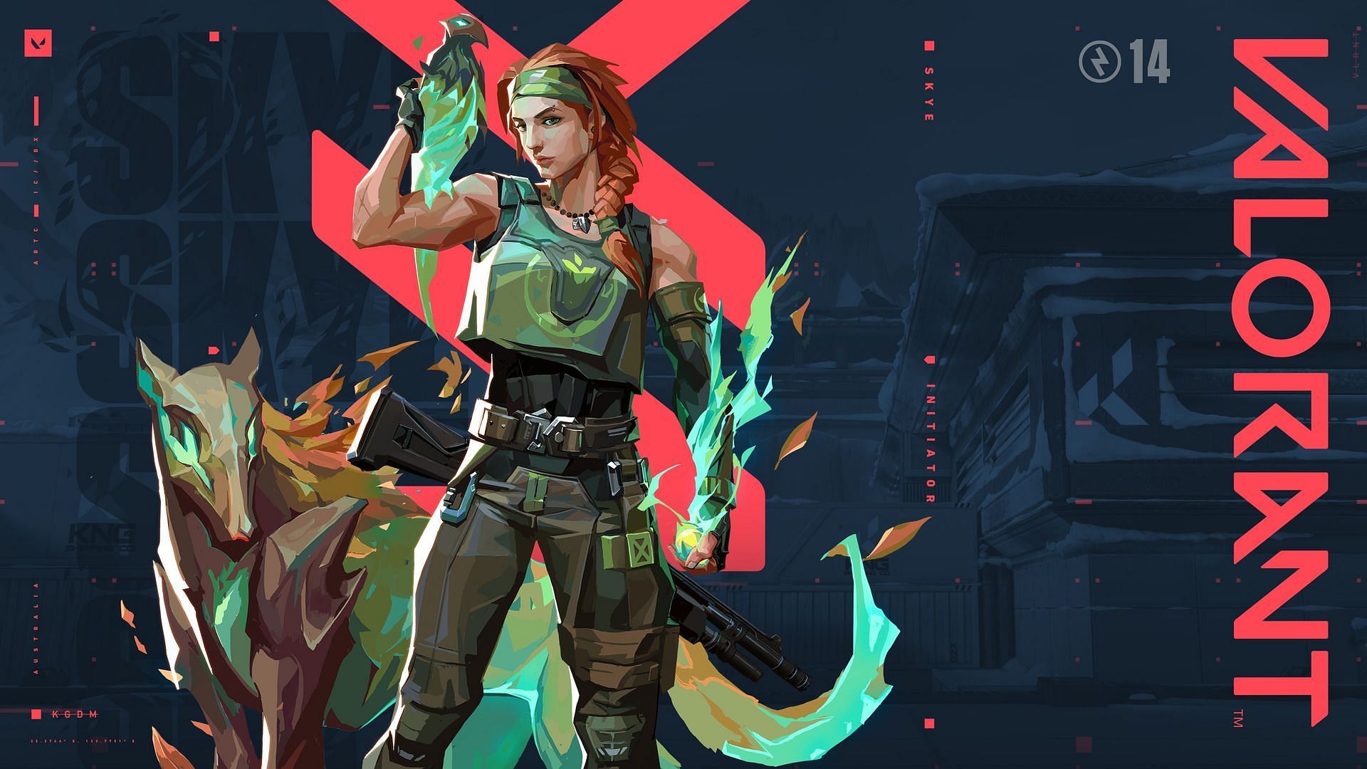 Skye in Valorant (Image via Riot Games)