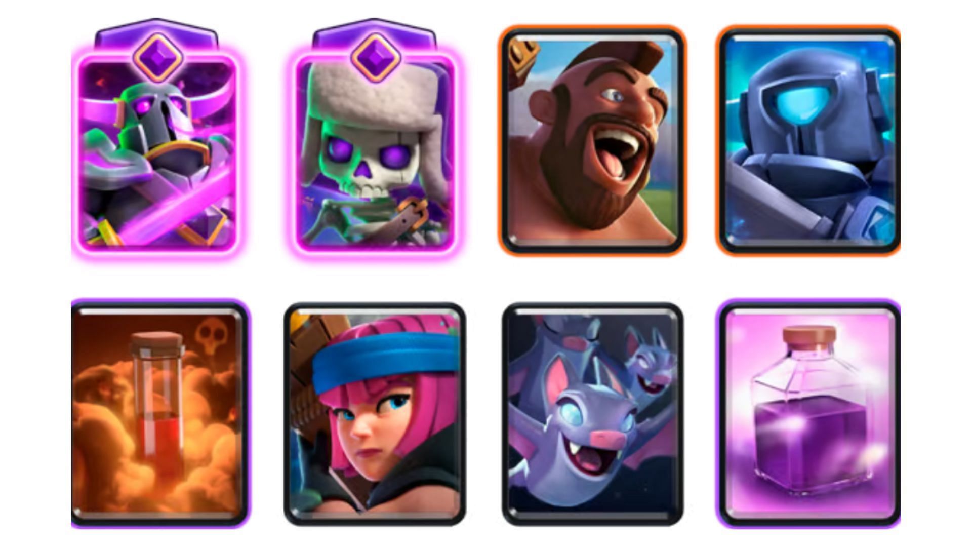 Hog FC Bats Rage in Clash Royale (Image via Supercell)