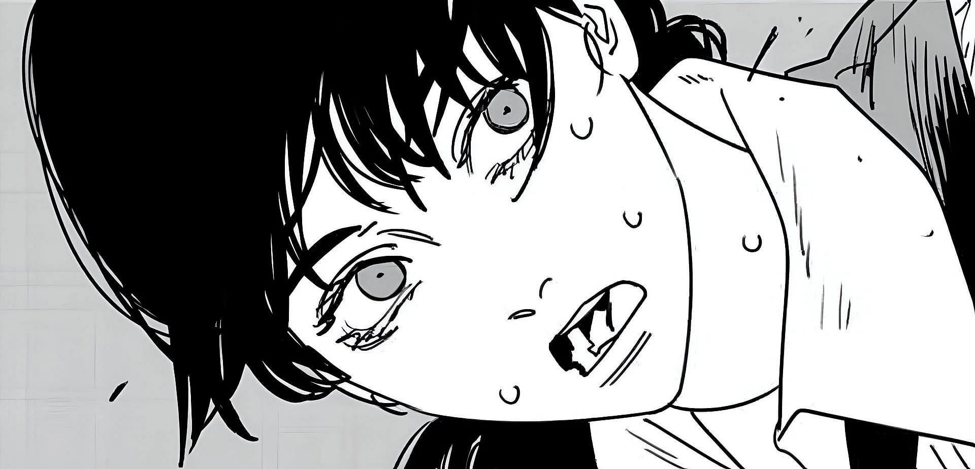 Asa Mitaka as seen in the Chainsaw Man manga (image via Shueisha)