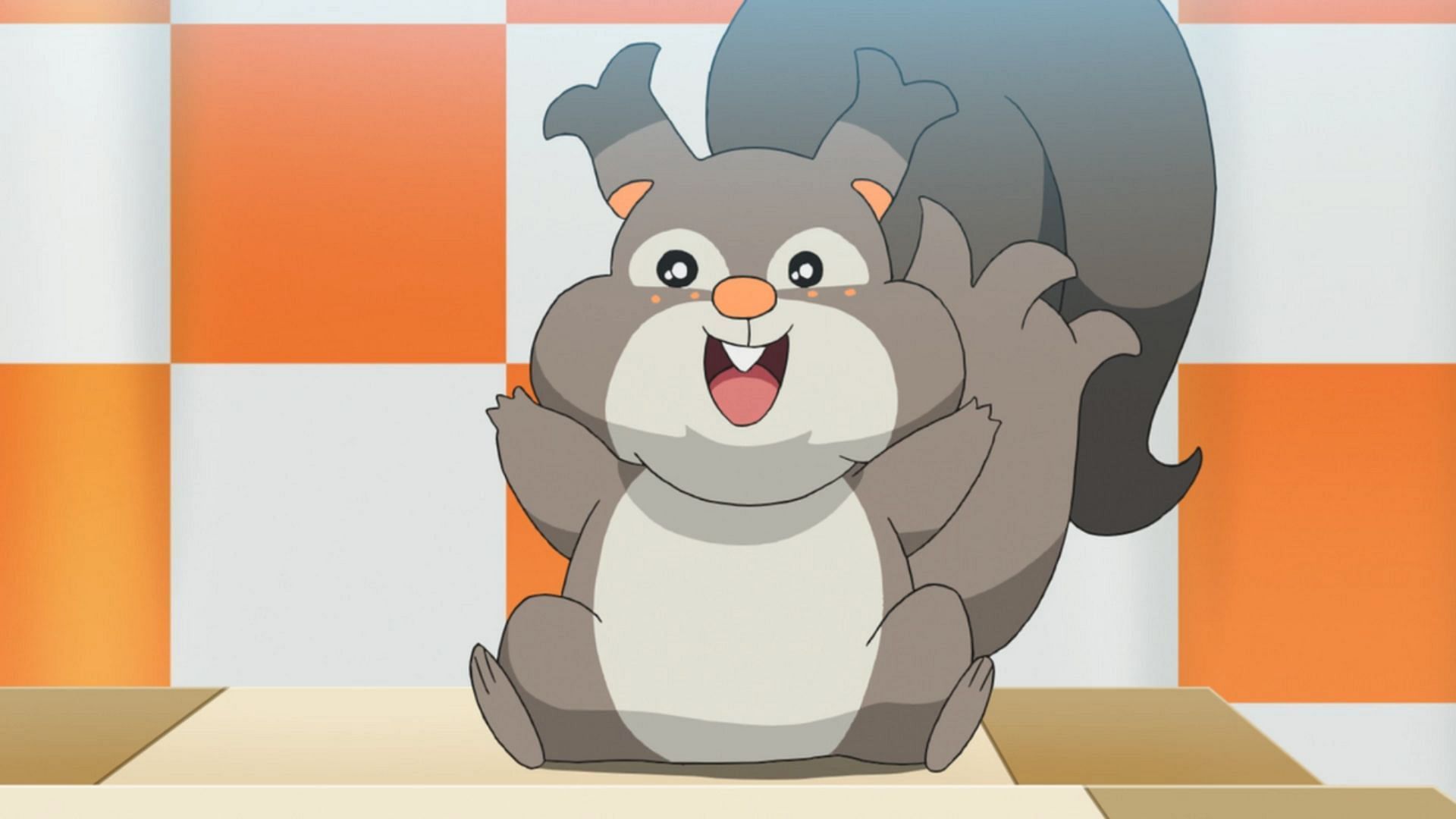 Skwovet, as seen in the anime (Image via The Pokemon Company)