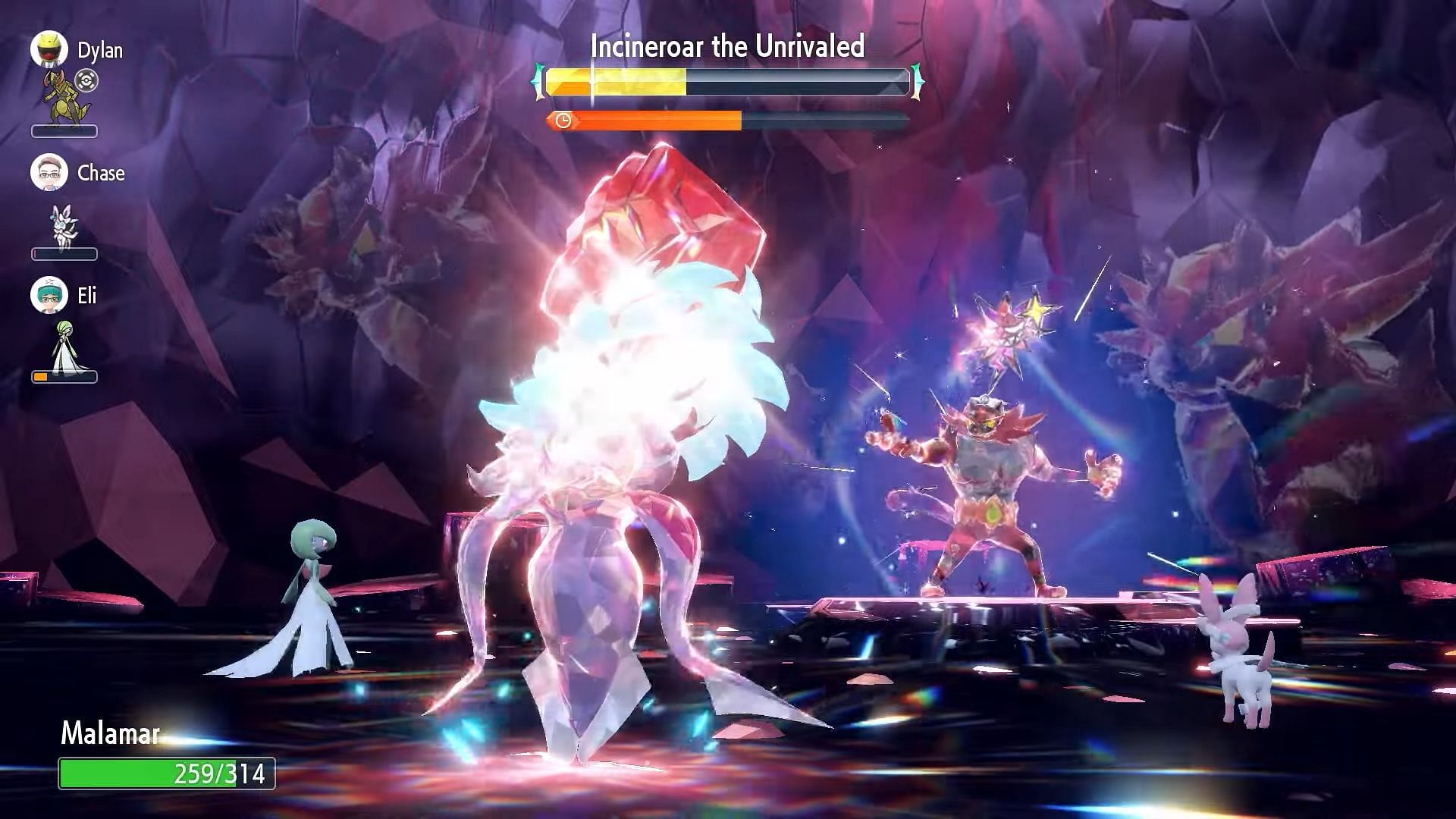 Malamar in Dark Incineroar raids (Image via TPC)