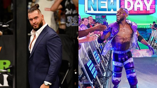 Wardlow spotted with many WWE stars, including Kofi Kingston, during AEW hiatus