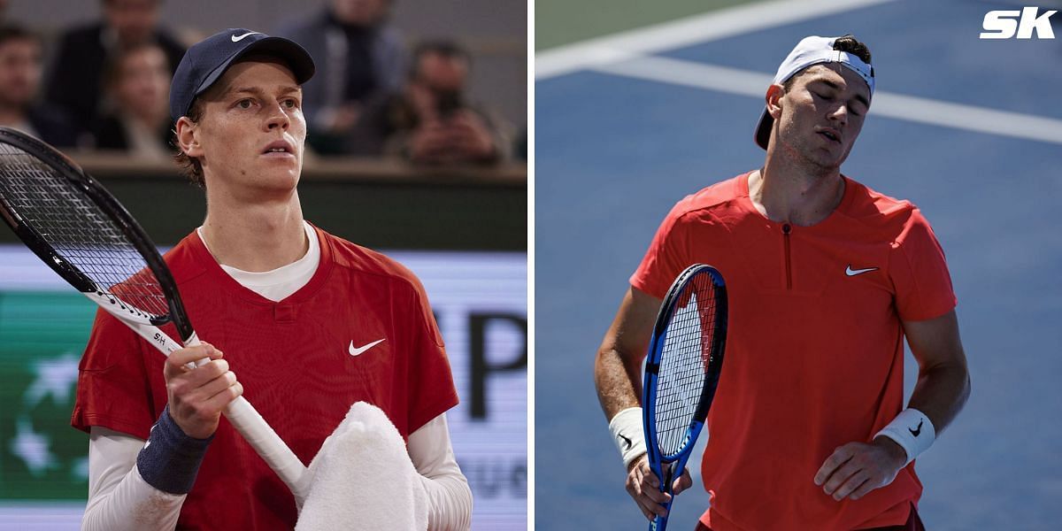 Concerning scenes in US Open SF as ill Jack Draper vomits on court (Source: Getty)