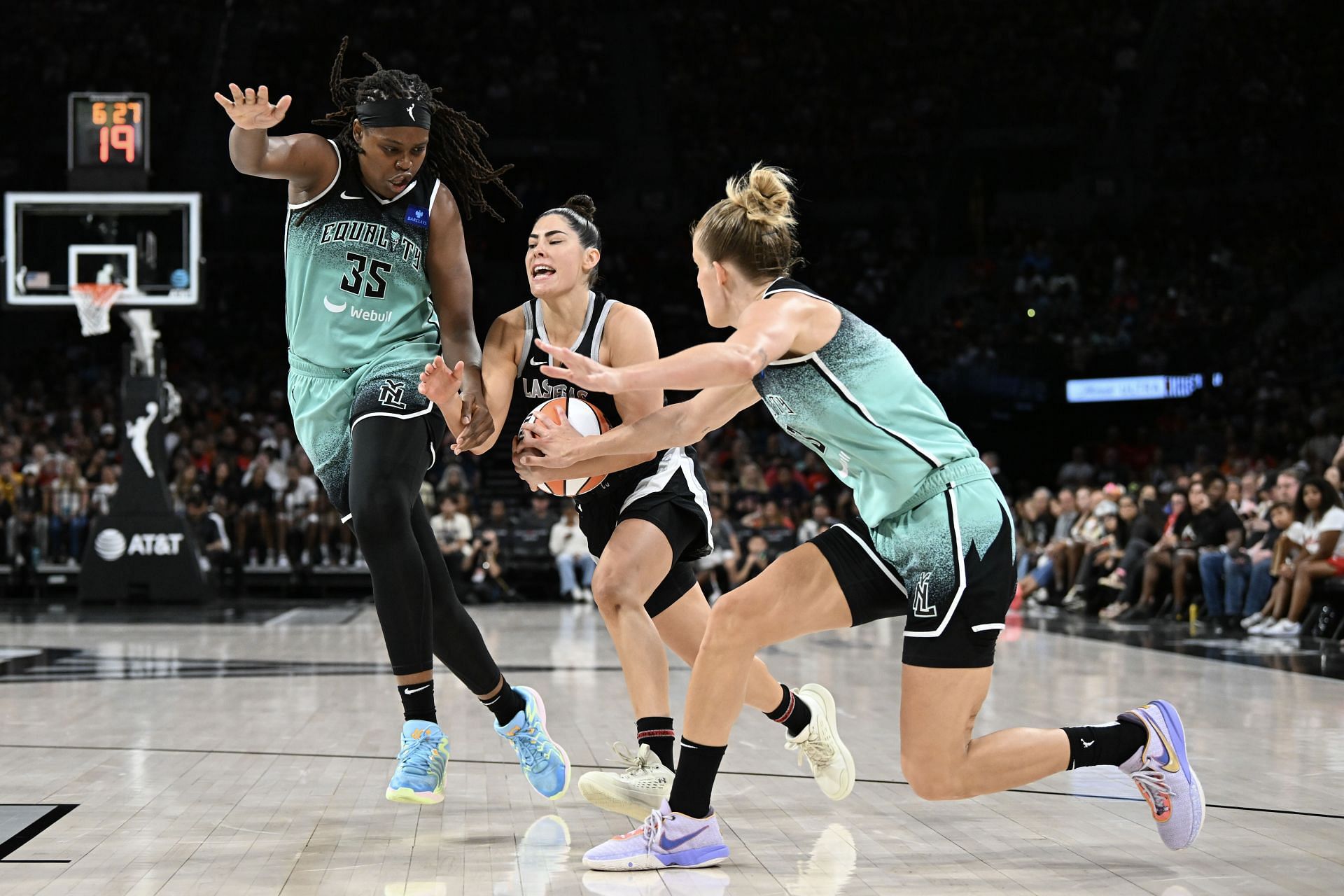 New York Liberty v Las Vegas Aces - Source: Getty