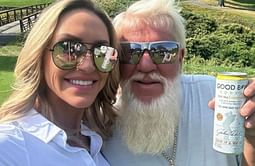 Former President Donald Trump’s daughter-in-law joins John Daly on the golf course