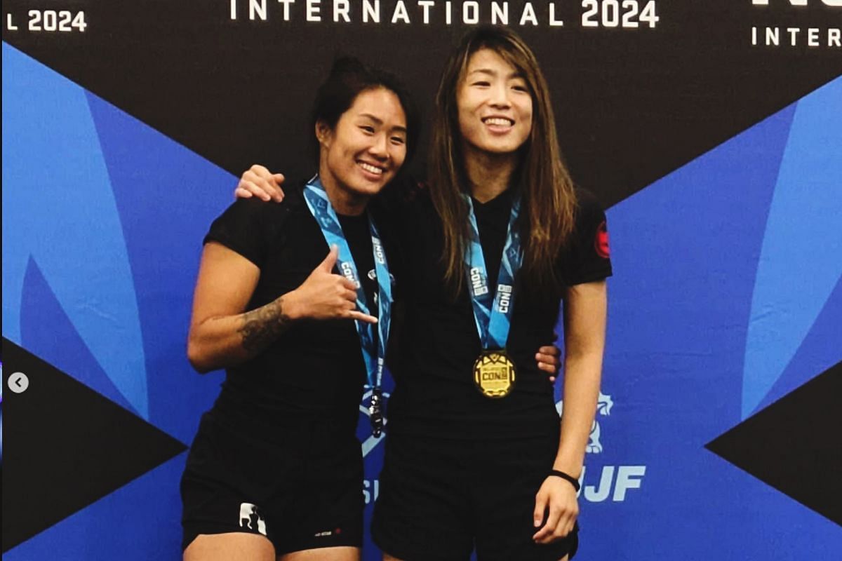 Angela Lee (left) and Beatrice Z Jin (right).