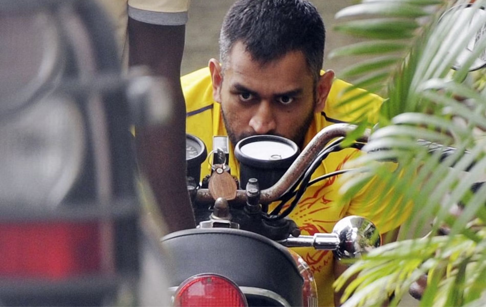 MS Dhoni is said to have more than 70 bikes in his collection. (Pic: Getty)